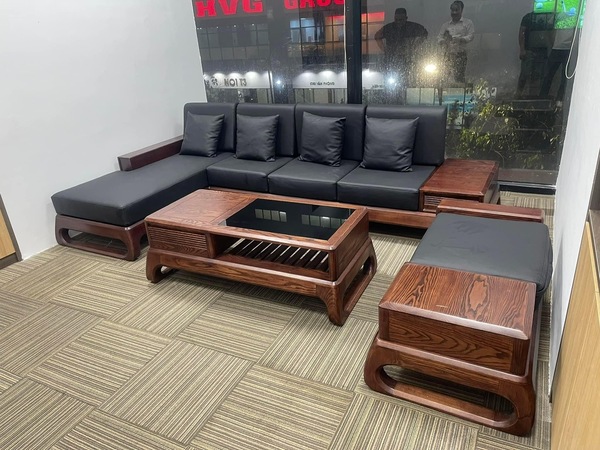 Sofa - Đồ Nội Thất Gỗ Gõ Pachy Tân Cổ Điển - Công Ty Marcel Furniture